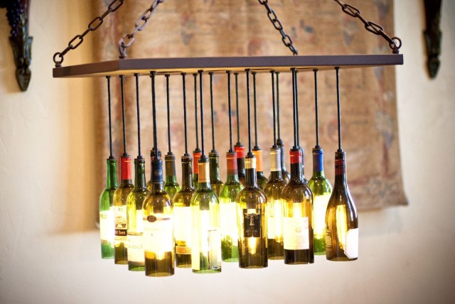 Wine Bottle Chandelier Frame Wine Bottle Chandelier Frame