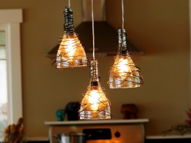 Wine Bottle Light Fixture Chandelier Wine Bottle Light Fixture Chandelier