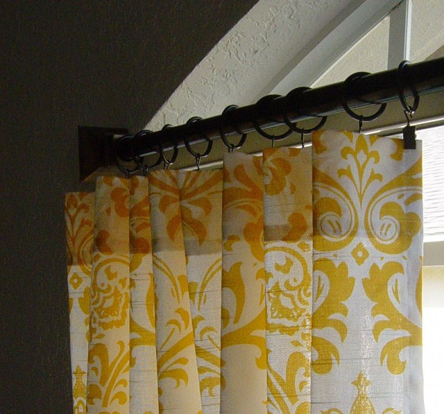 Yellow And White Window Curtains Yellow And White Window Curtains