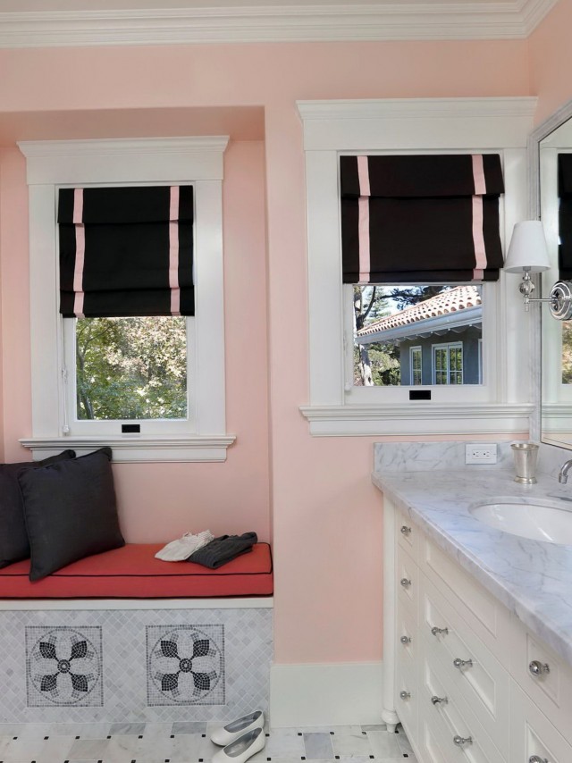 Black And White Bathroom Window Curtains Black And White Bathroom Window Curtains