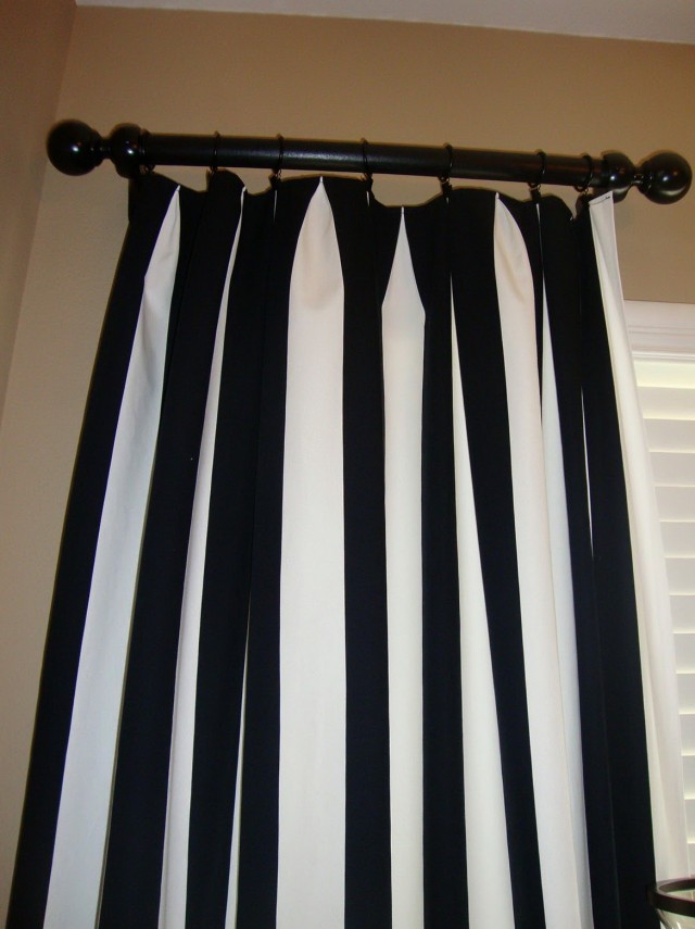 Black White Striped Curtains Vertical Black White Striped Curtains Vertical
