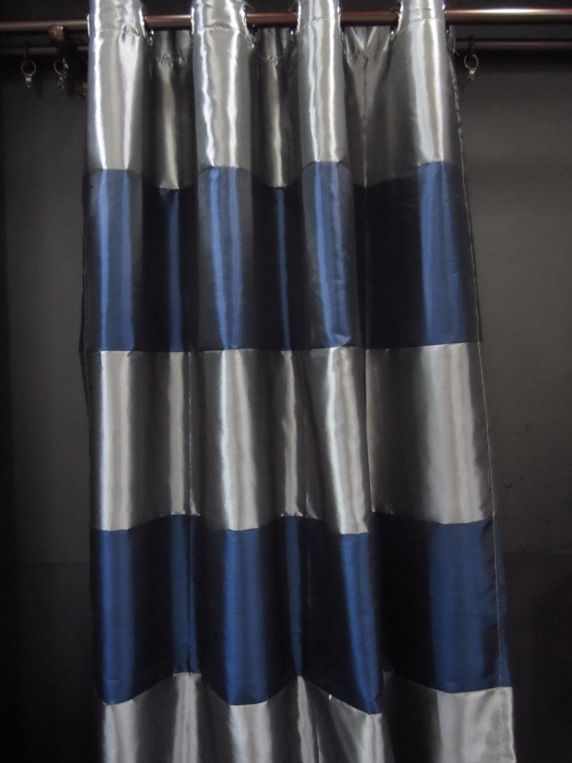 Blue And Gray Striped Curtains Blue And Gray Striped Curtains