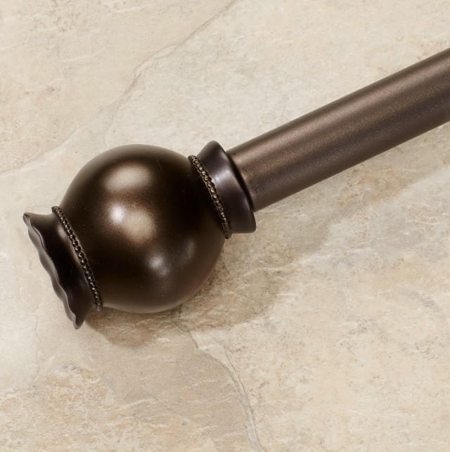 Bronze Curtain Rod Finials Bronze Curtain Rod Finials
