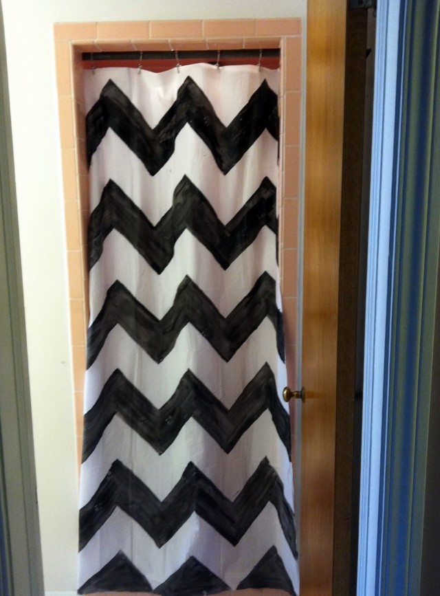 Chevron Shower Curtain Cheap Chevron Shower Curtain Cheap
