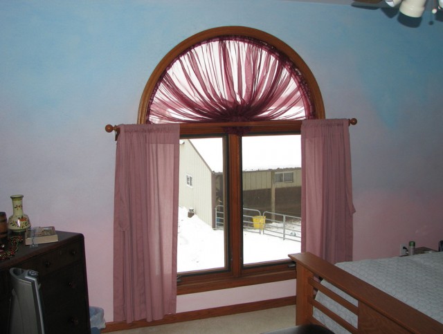 Curtains Over Arched Window Curtains Over Arched Window
