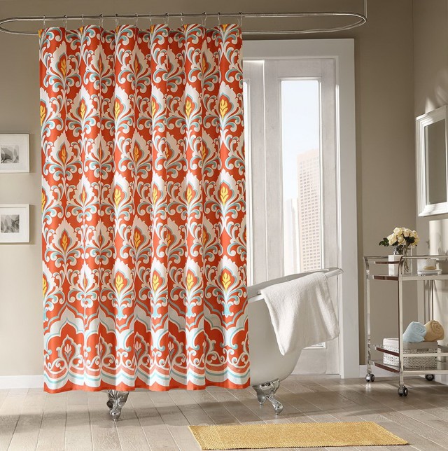 Designer Fabric Shower Curtains Designer Fabric Shower Curtains