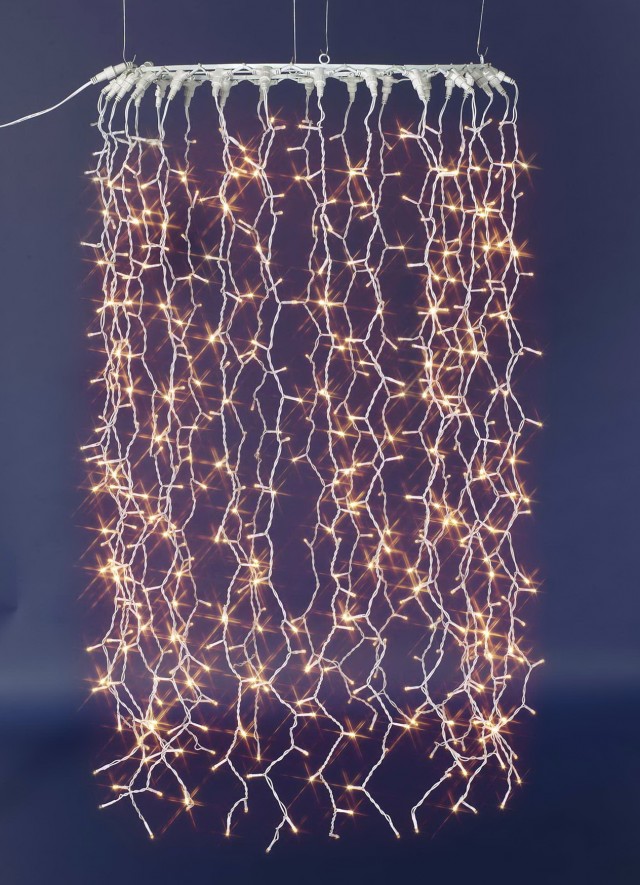 Led Light Curtain Warm White Led Light Curtain Warm White