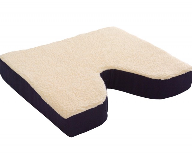Memory Foam Seat Cushion With Coccyx Cut Out Memory Foam Seat Cushion With Coccyx Cut Out