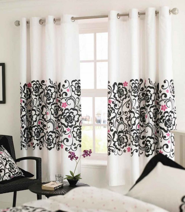 Modern White Window Curtains Modern White Window Curtains