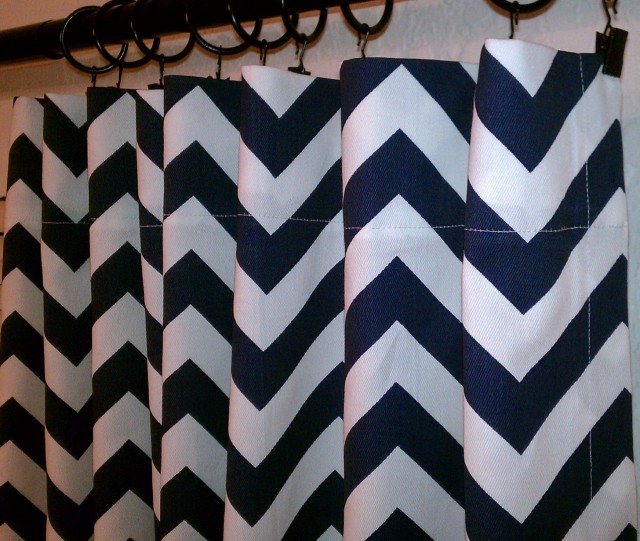 Navy Blue And White Curtain Panels Navy Blue And White Curtain Panels