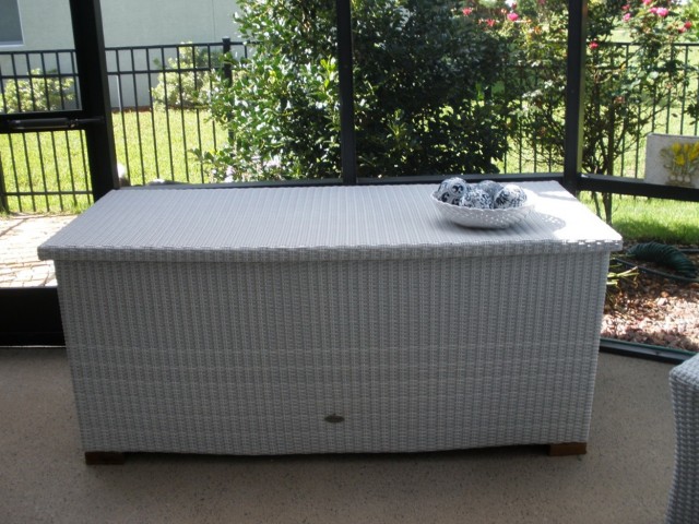 Patio Cushion Storage Bin Patio Cushion Storage Bin