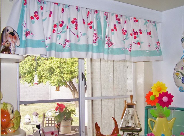 Retro Kitchen Cafe Curtains Retro Kitchen Cafe Curtains