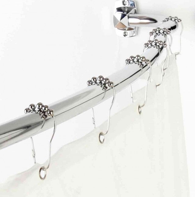 Shower Curtain Rod Height Curved Shower Curtain Rod Height Curved