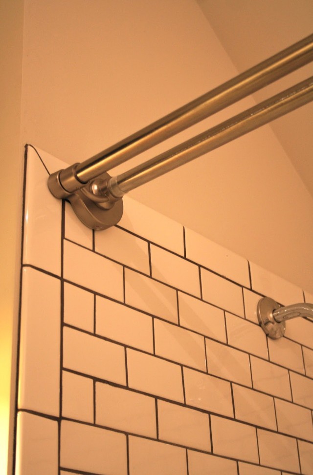 Tension Shower Curtain Rod For Tile Tension Shower Curtain Rod For Tile