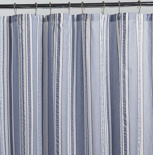 White And Blue Shower Curtains White And Blue Shower Curtains