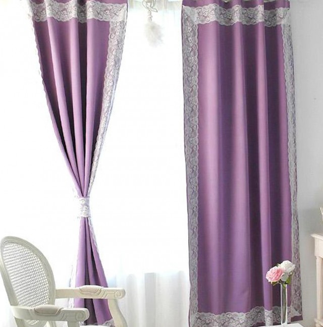White And Purple Blackout Curtains White And Purple Blackout Curtains