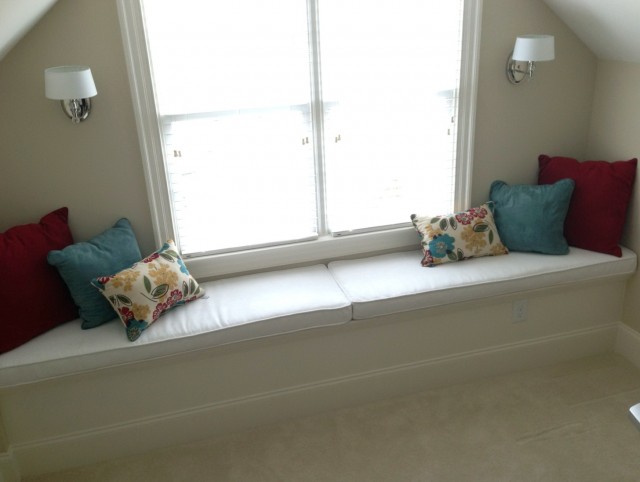 Window Seat Cushion With Piping Window Seat Cushion With Piping