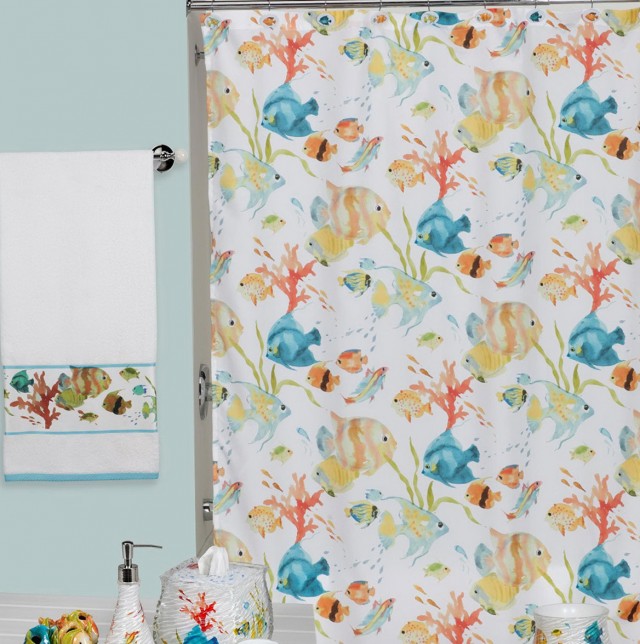 World Map Shower Curtain Fabric World Map Shower Curtain Fabric