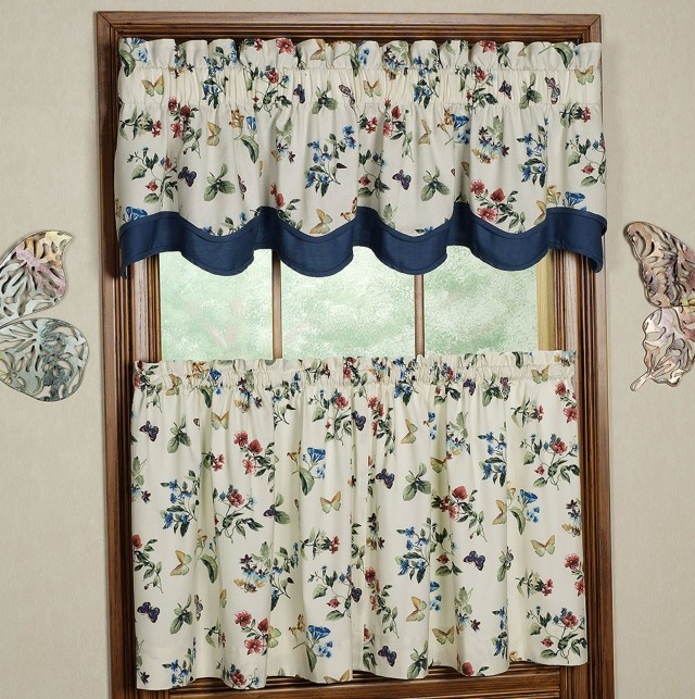 Yellow And Blue Floral Curtains Yellow And Blue Floral Curtains