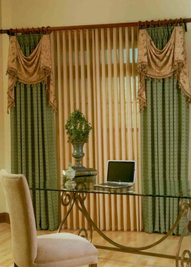 Blinds With Curtains Together Blinds With Curtains Together