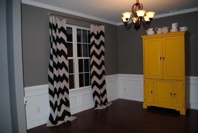Brown And White Chevron Curtains Brown And White Chevron Curtains