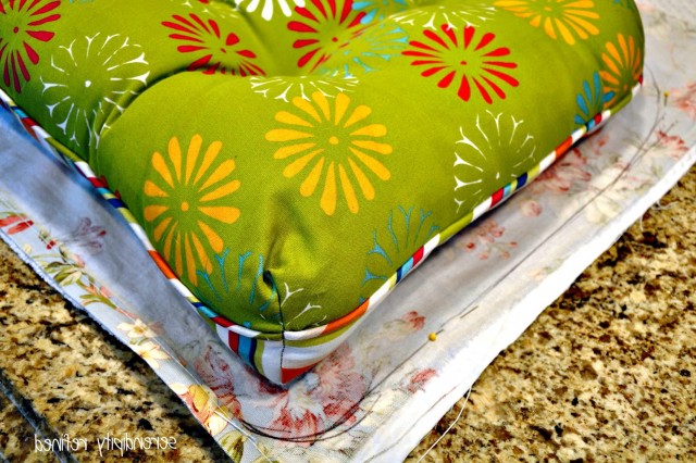 Diy Outdoor Cushions Using Shower Curtain Diy Outdoor Cushions Using Shower Curtain