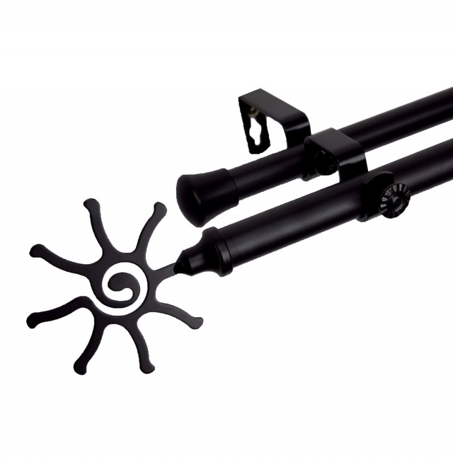 Double Curtain Rod Brackets Lowes Double Curtain Rod Brackets Lowes