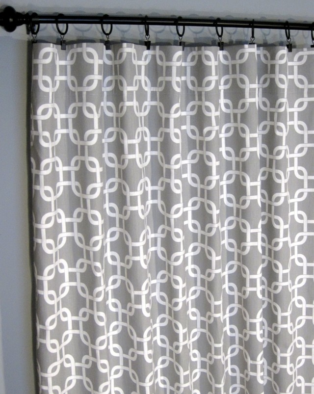 Geometric Pattern Curtain Panels Geometric Pattern Curtain Panels
