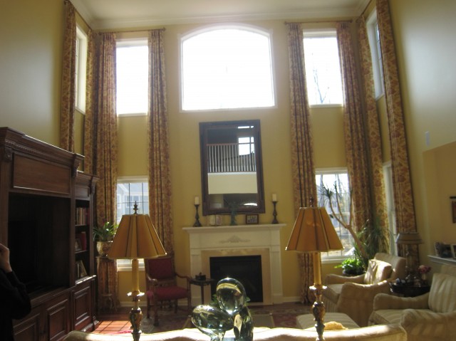 High Ceiling Living Room Curtains High Ceiling Living Room Curtains