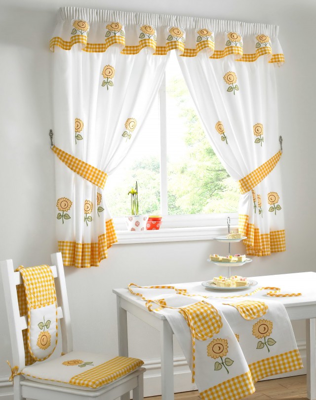 Long Kitchen Window Curtains Long Kitchen Window Curtains