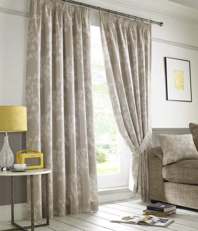 Natural Weave Faux Linen Curtains Natural Weave Faux Linen Curtains