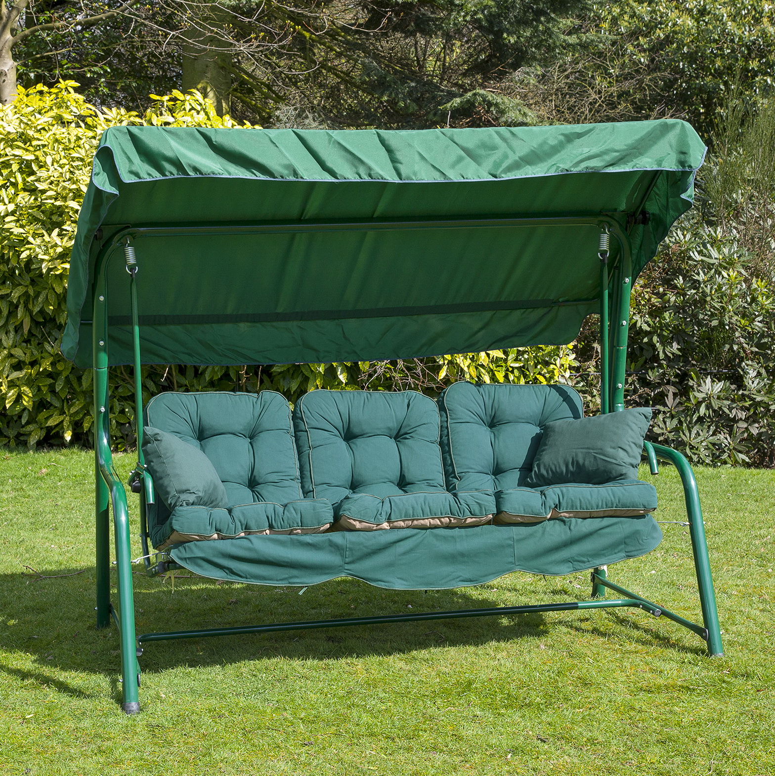 Outdoor Swing Cushion With Back Home Design Ideas