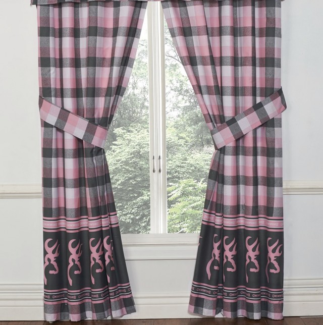 Pink And Gray Window Curtains Pink And Gray Window Curtains
