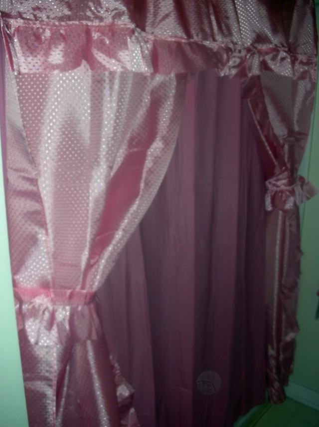 Pink Bathroom Window Curtains Pink Bathroom Window Curtains