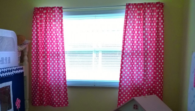 Pink Polka Dot Blackout Curtains Pink Polka Dot Blackout Curtains