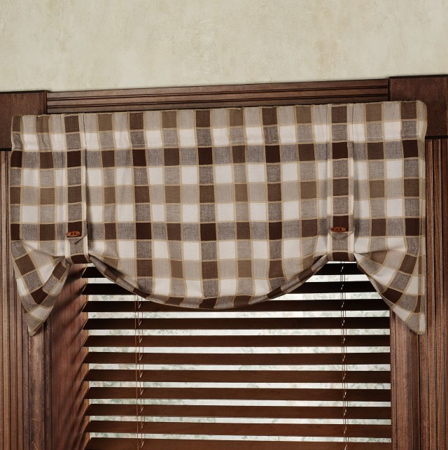 Plaid Kitchen Curtains Valances Plaid Kitchen Curtains Valances