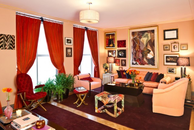 Red Curtain For Living Room Red Curtain For Living Room