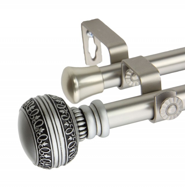 Satin Nickel Curtain Rods Satin Nickel Curtain Rods