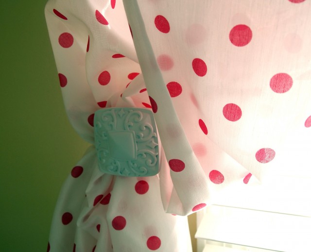 White And Pink Polka Dot Curtains White And Pink Polka Dot Curtains