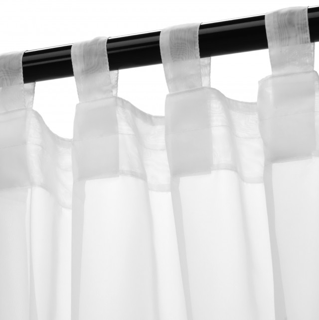 Black And White Tab Top Curtains Black And White Tab Top Curtains
