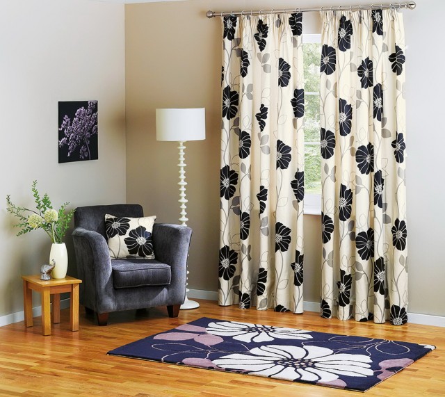 Cream And Black Curtains Uk Cream And Black Curtains Uk