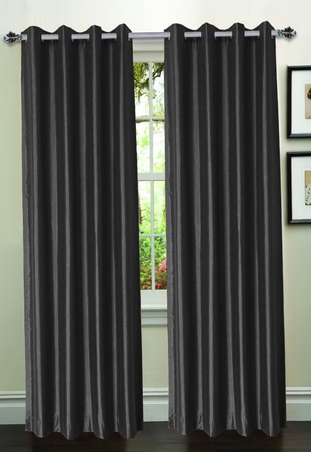 Faux Silk Curtain Panels 95 Inch Faux Silk Curtain Panels 95 Inch