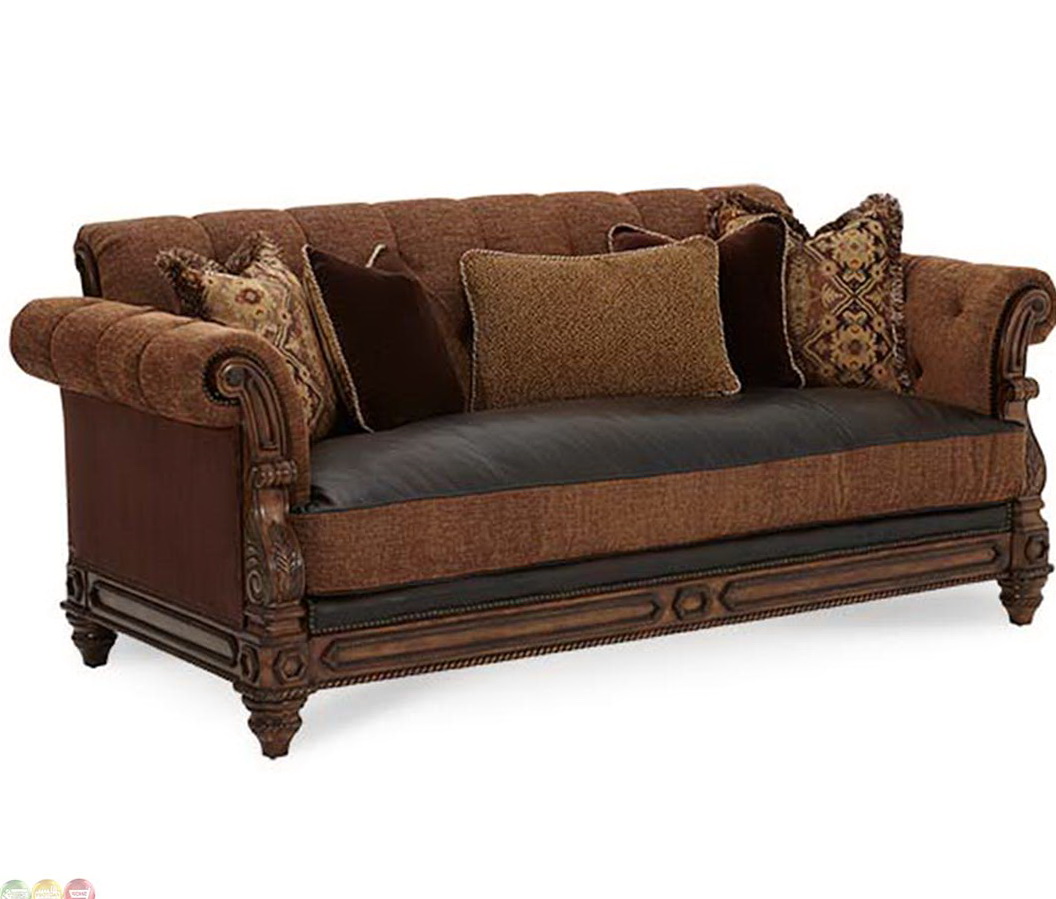 Leather Sofa Fabric Cushions Home Decor 88 Leather Sofa With Fabric Cushions Home Design Ideas