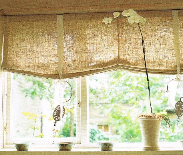 Roman Shade Kitchen Curtains Roman Shade Kitchen Curtains