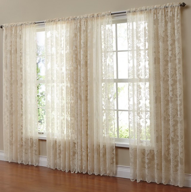 Sheer Lace Curtains Window Sheer Lace Curtains Window