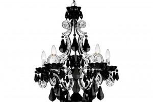 Black And White Chandelier Photography