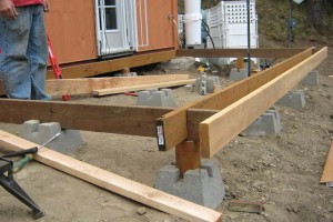 Building A Pool Deck With Deck Blocks