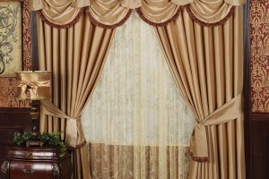 Curtains With Valance For Living Room