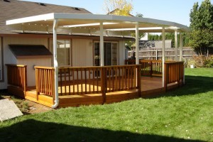 Deck Post Cover Ideas