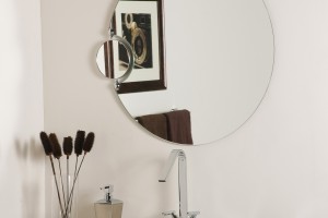Frameless Bathroom Mirrors Large
